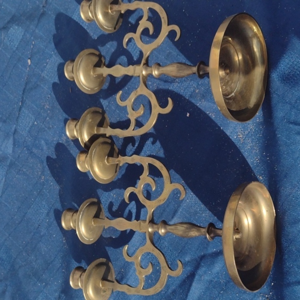 Brass Candleholders